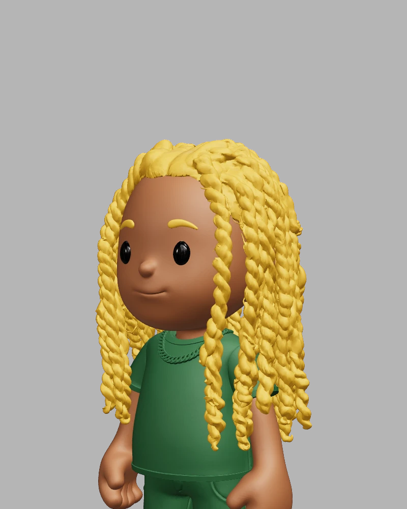 MEYO #4PWAR6H, a custom collectible figure designed in the MEYO builder